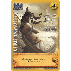OSIRIS HA MUERTO - REAL - ANIVERSARIO RA