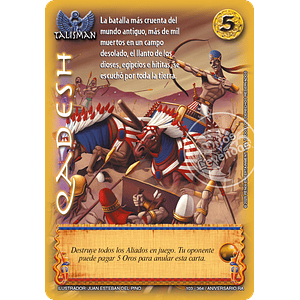 QADESH - REAL - ANIVERSARIO RA