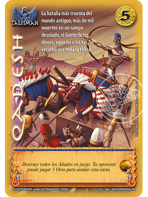 QADESH - REAL - ANIVERSARIO RA