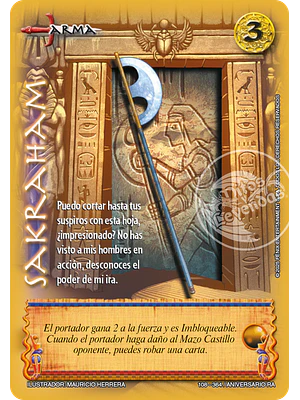 SAKRAHAM - REAL - ANIVERSARIO RA