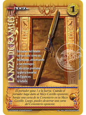 LANZA DE RAMSES - REAL - ANIVERSARIO RA
