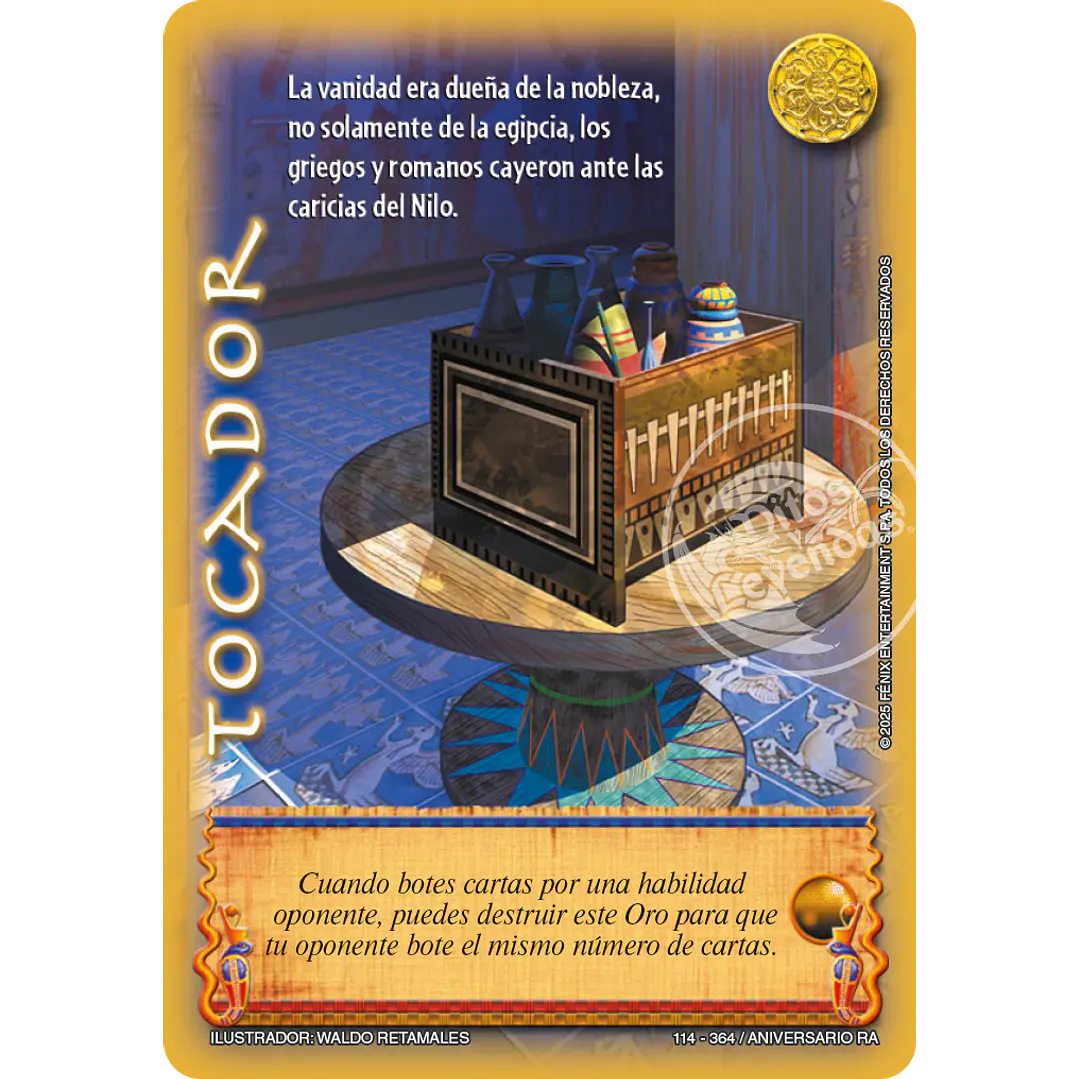 TOCADOR - REAL - ANIVERSARIO RA 1