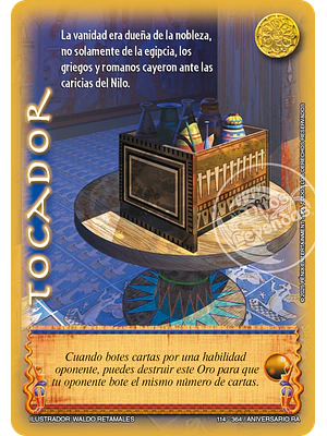 TOCADOR - REAL - ANIVERSARIO RA