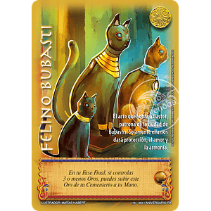 FELINO BUBASTI - REAL - ANIVERSARIO RA- COPIAR