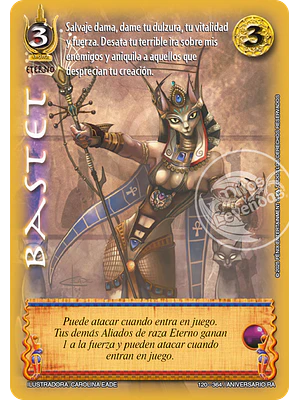 BASTET - REAL - ANIVERSARIO RA