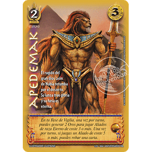 APEDEMAK - REAL - ANIVERSARIO RA