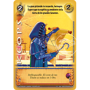 KEOPS - REAL - ANIVERSARIO RA