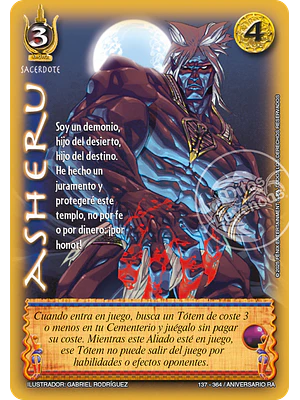 ASHERU - REAL - ANIVERSARIO RA