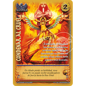 CONDENAR AL CRUEL - REAL - ANIVERSARIO RA