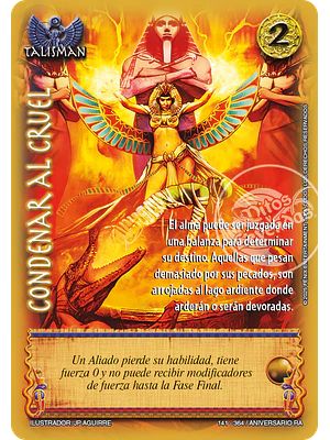 CONDENAR AL CRUEL - REAL - ANIVERSARIO RA