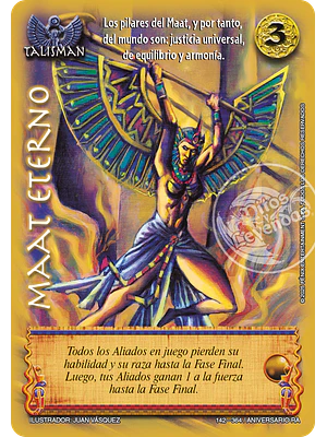 MAAT ETERNO - REAL - ANIVERSARIO RA