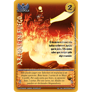 ARENAS EN FUEGO - REAL - ANIVERSARIO RA