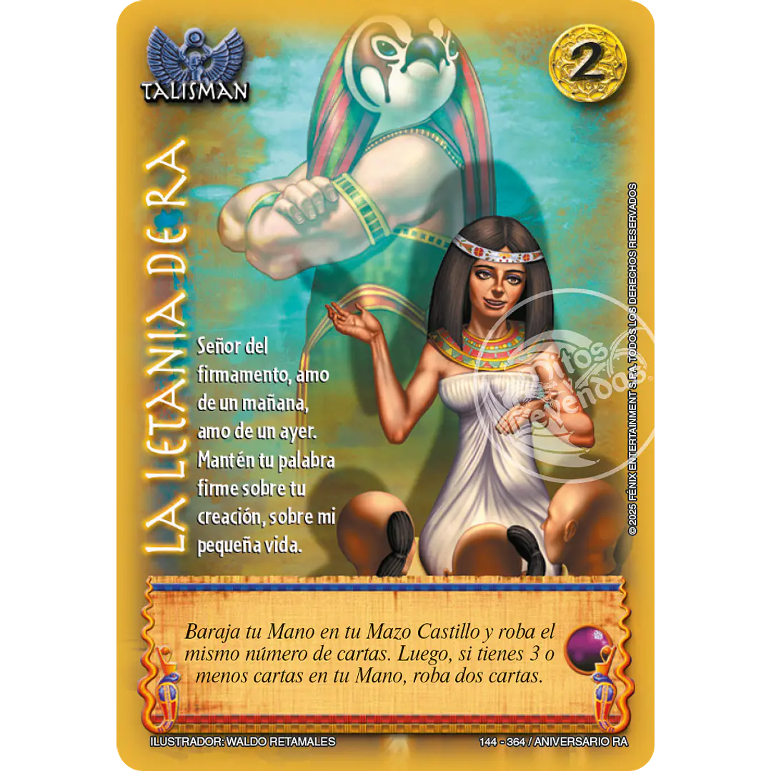LA LETANIA DE RA - REAL - ANIVERSARIO RA 1