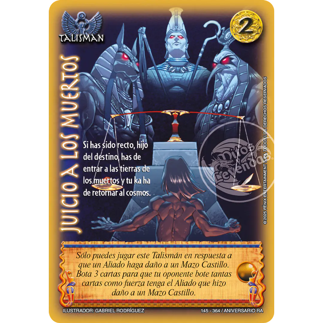 JUICIO A LOS MUERTOS - REAL - ANIVERSARIO RA 1