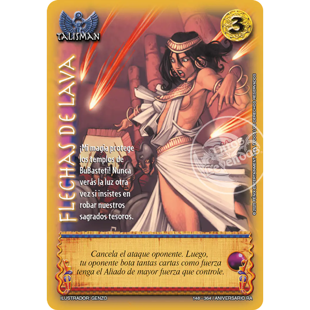 FLECHAS DE LAVA - REAL - ANIVERSARIO RA 1