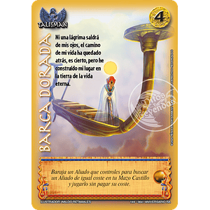 BARCA DORADA - ANIVERSARIO RA