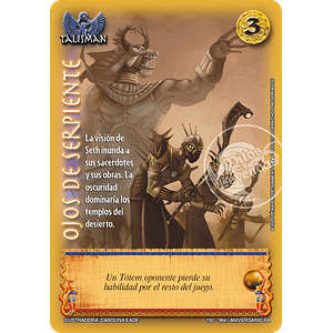 OJOS DE SERPIENTE - ANIVERSARIO RA