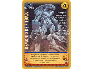 DEMONIO DE PIEDRA - ANIVERSARIO RA