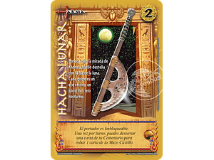 HACHA LUNAR - REAL - ANIVERSARIO RA