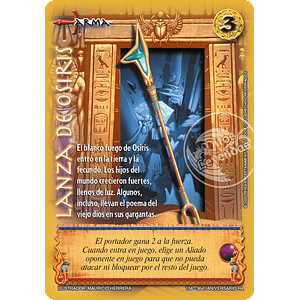 LANZA DE OSIRIS - REAL - ANIVERSARIO RA