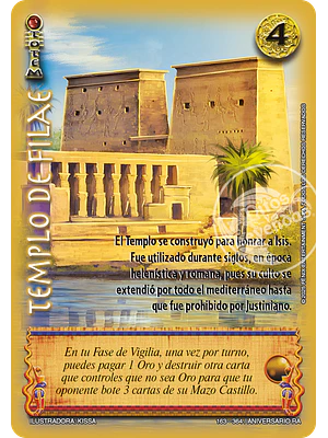 TEMPLO DE FILIAE - REAL - ANIVERSARIO RA