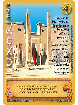 LUXOR - REAL - ANIVERSARIO RA