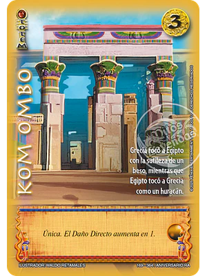KOMBO OMBO - REAL - ANIVERSARIO RA