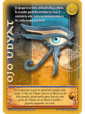 OJO DE UDYAT - REAL - ANIVERSARIO RA