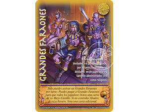 GRANDES FARAONES - REAL - ANIVERSARIO RA