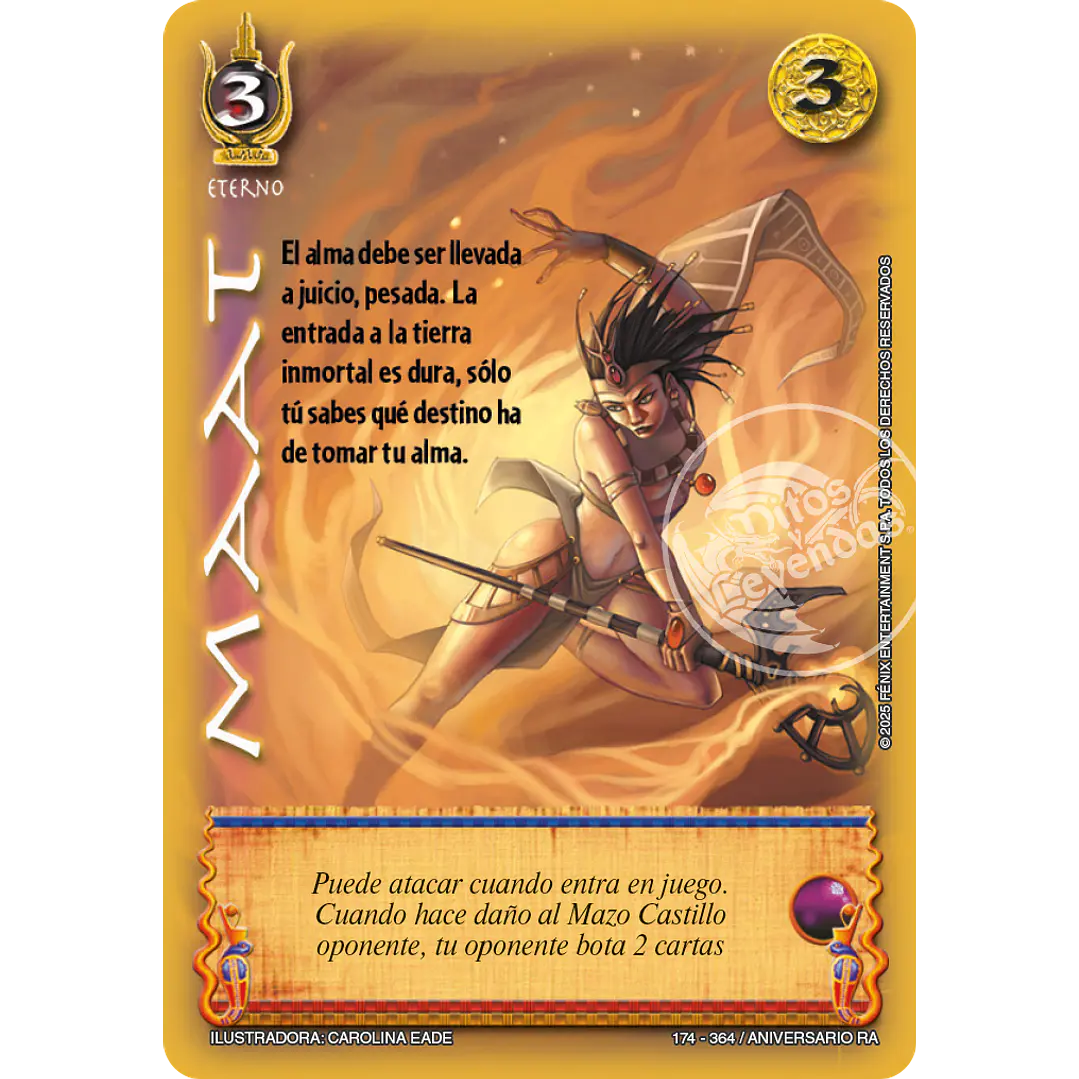 MAAT - VC FOIL - ANIVERSARIO RA 1