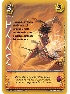 MAAT - VC FOIL - ANIVERSARIO RA