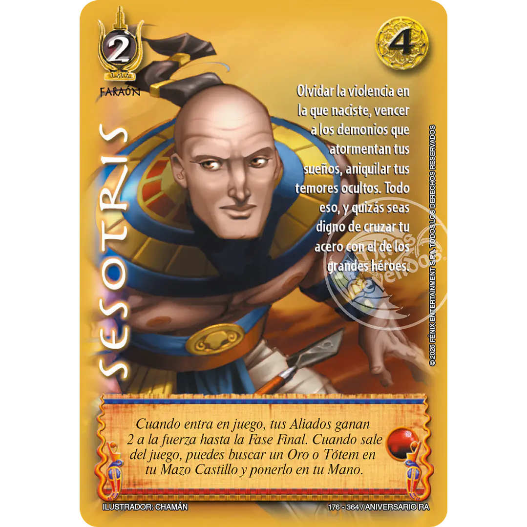 SESOTRIS - VC FOIL - ANIVERSARIO RA 1