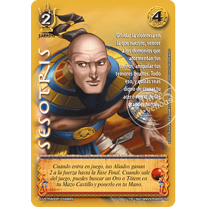 SESOTRIS - VC FOIL - ANIVERSARIO RA