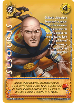 SESOTRIS - VC FOIL - ANIVERSARIO RA