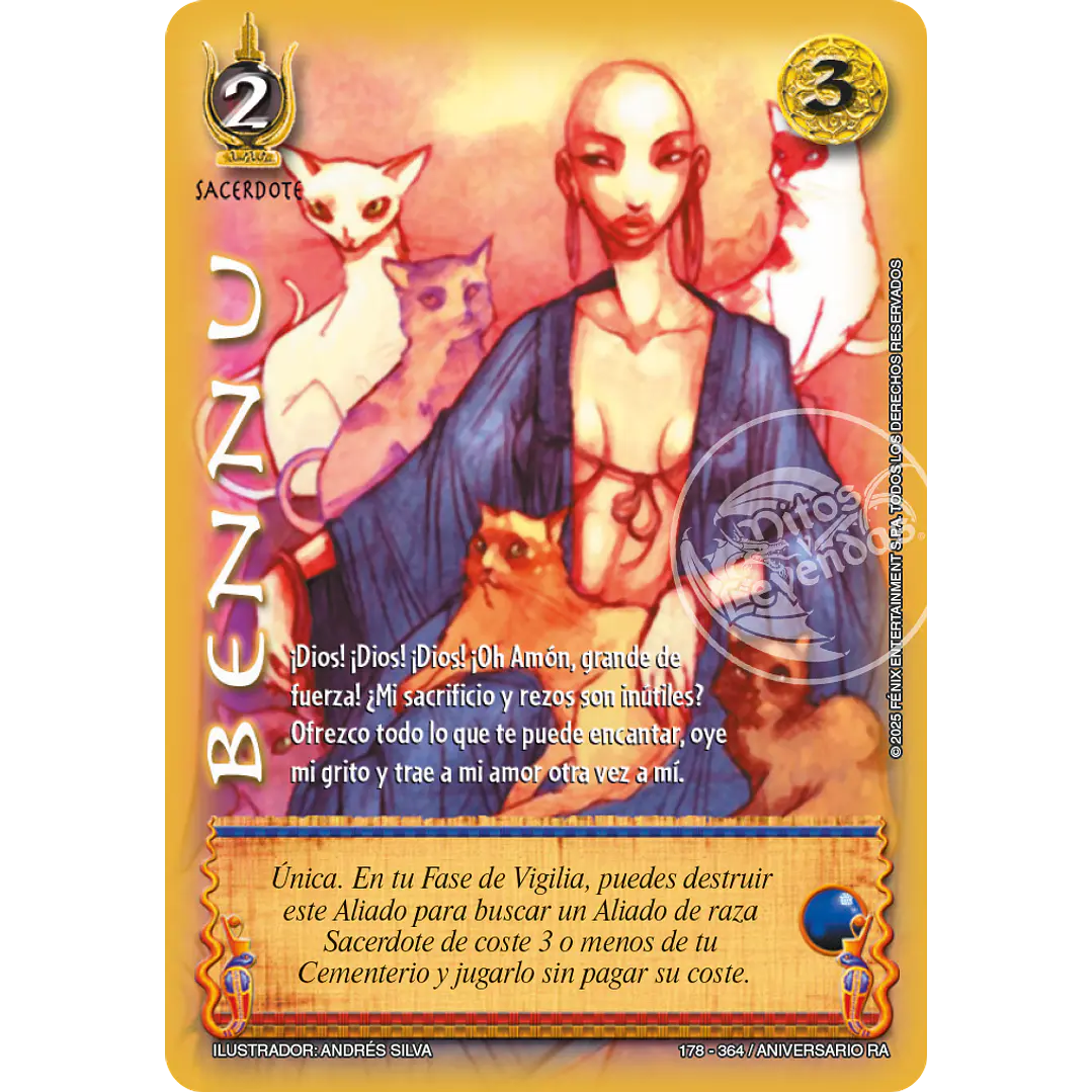 BENNU - VC FOIL - ANIVERSARIO RA 1
