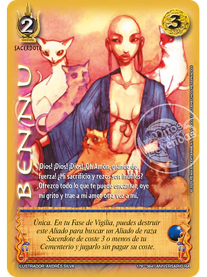 BENNU - VC FOIL - ANIVERSARIO RA