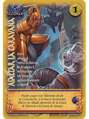 ASALTAR LA CARAVANA - VC FOIL - ANIVERSARIO RA