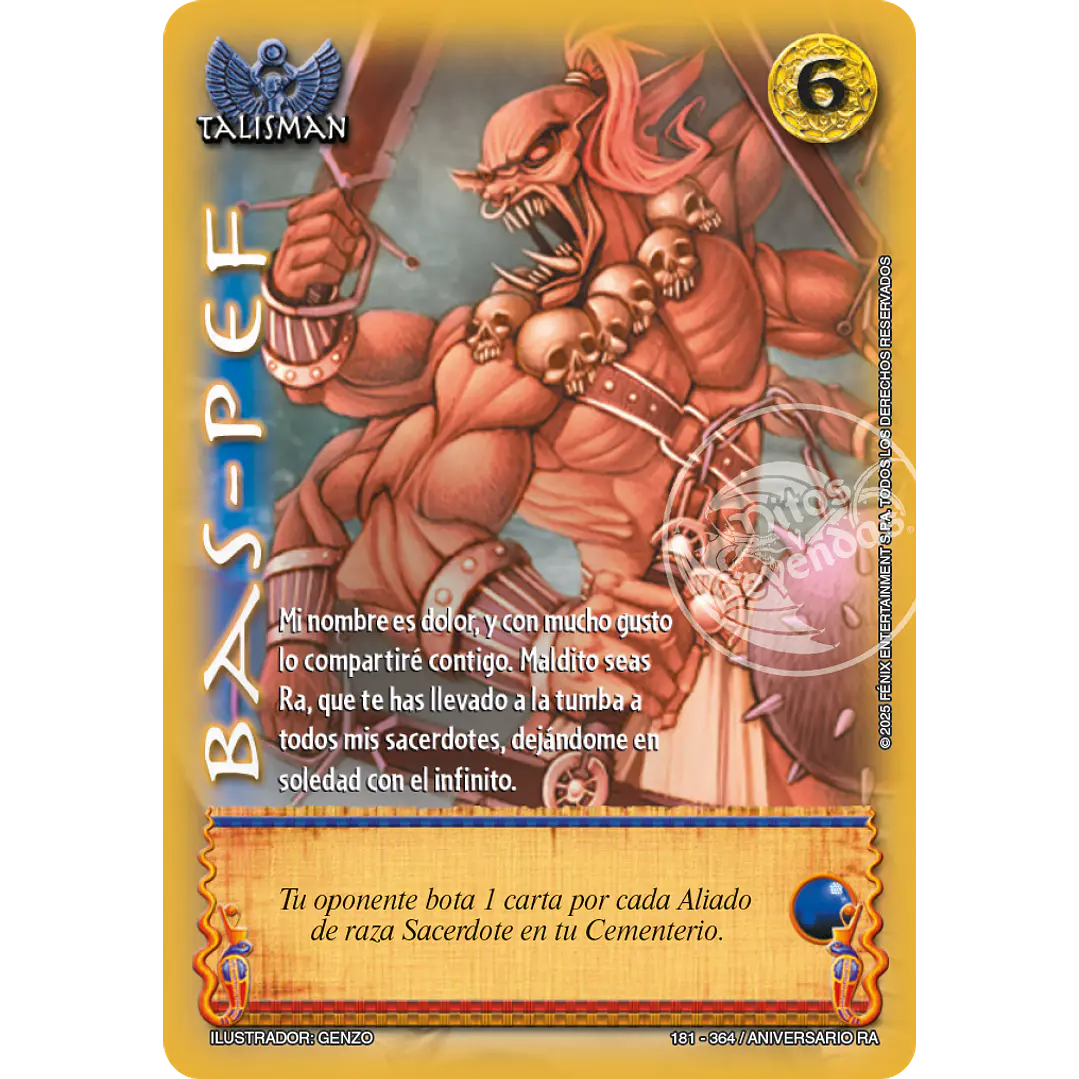BAS PEF - VC FOIL - ANIVERSARIO RA 1