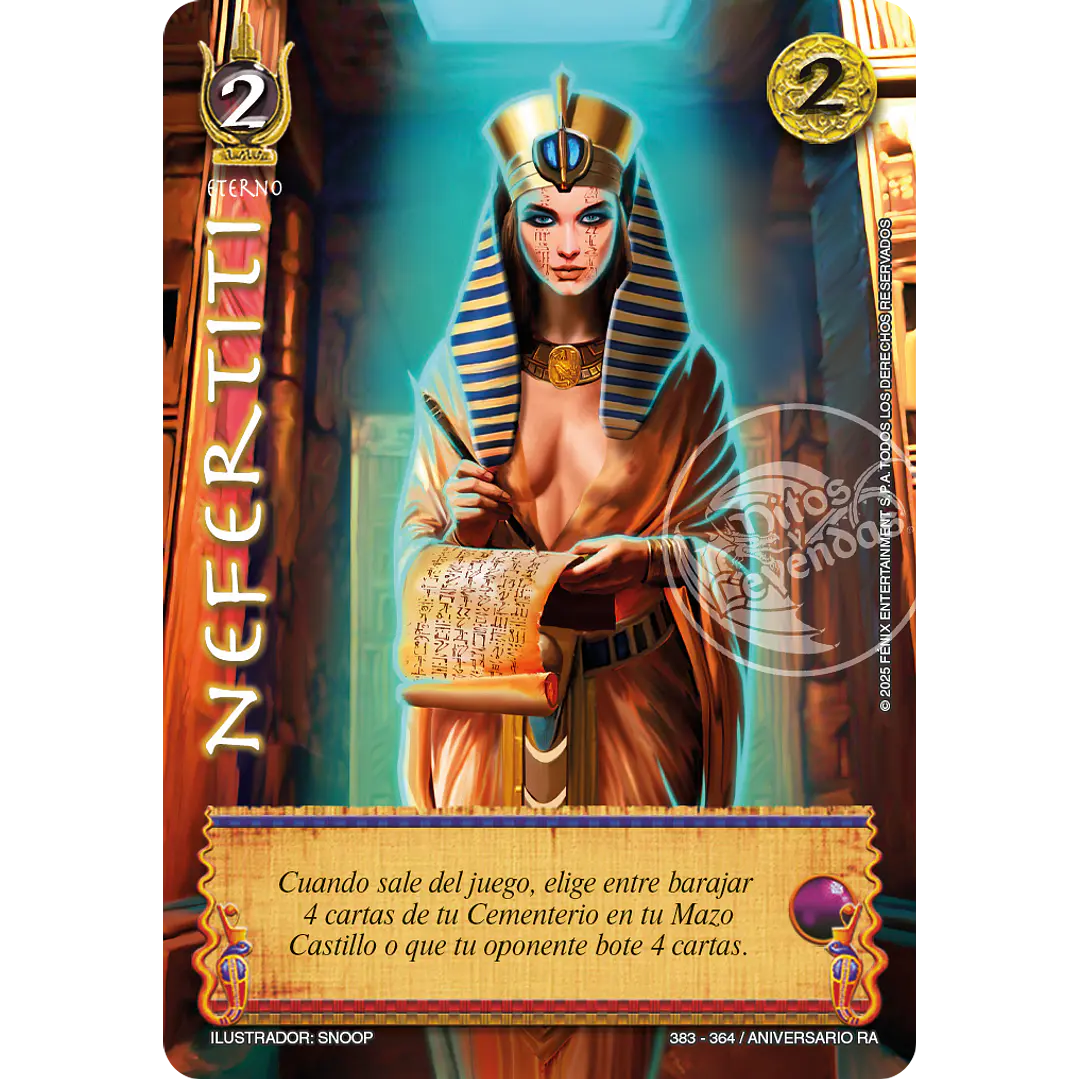 NEFERTITI - KIT OSIRIS - ANIVERSARIO RA 1