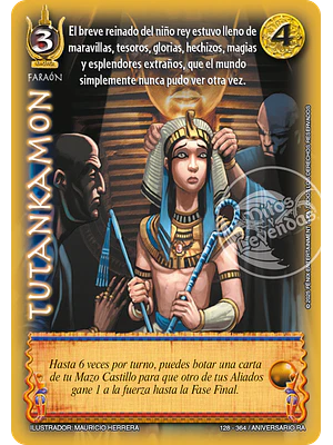 TUANKAMON - REAL - ANIVERSARIO RA