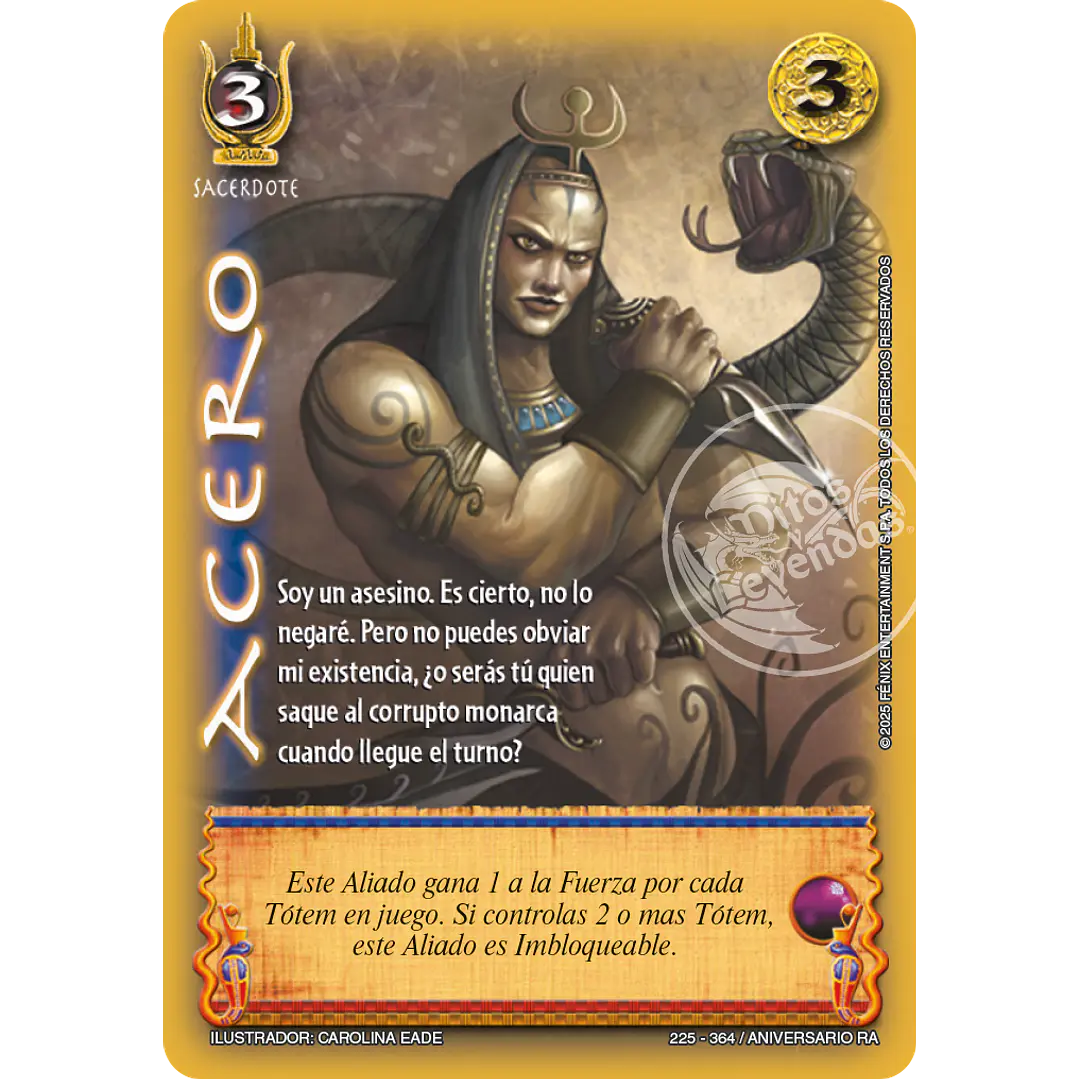 ACERO - CORTESANA - ANIVERSARIO RA 1