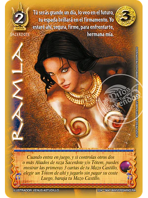 RAMLA - CORTESANA - ANIVERSARIO RA