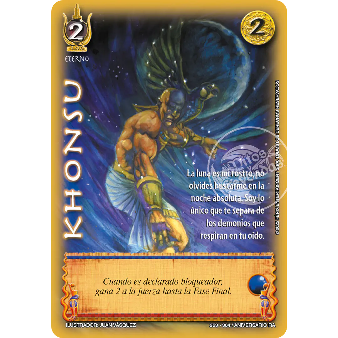 KHONSU - VASALLO - ANIVERSARIO RA 1
