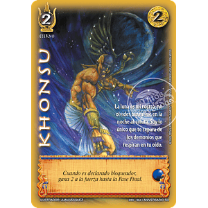 KHONSU - VASALLO - ANIVERSARIO RA