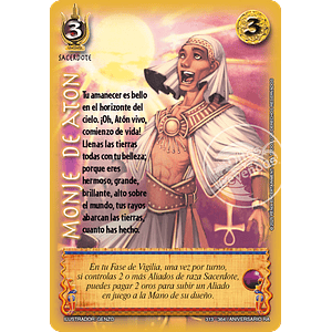 MONJE DE ATON - VASALLO - ANIVERSARIO RA