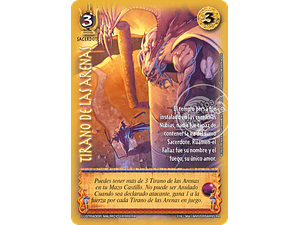 TIRANO DE LAS ARENAS - VASALLO - ANIVERSARIO RA