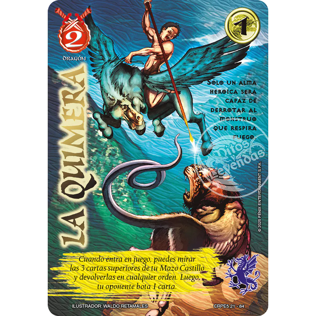 LA QUIMERA - COLECCION RACIAL PE 2025 - SEGUNDA PARTE 1