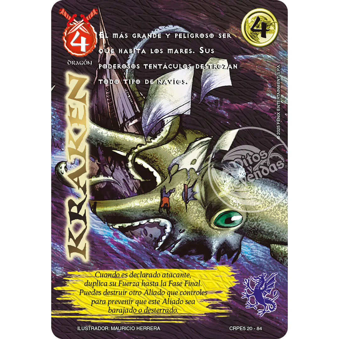 KRAKEN - COLECCION RACIAL PE 2025 - SEGUNDA PARTE 1