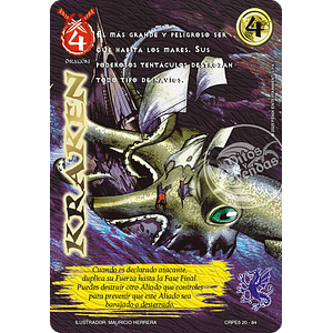 KRAKEN - COLECCION RACIAL PE 2025 - SEGUNDA PARTE