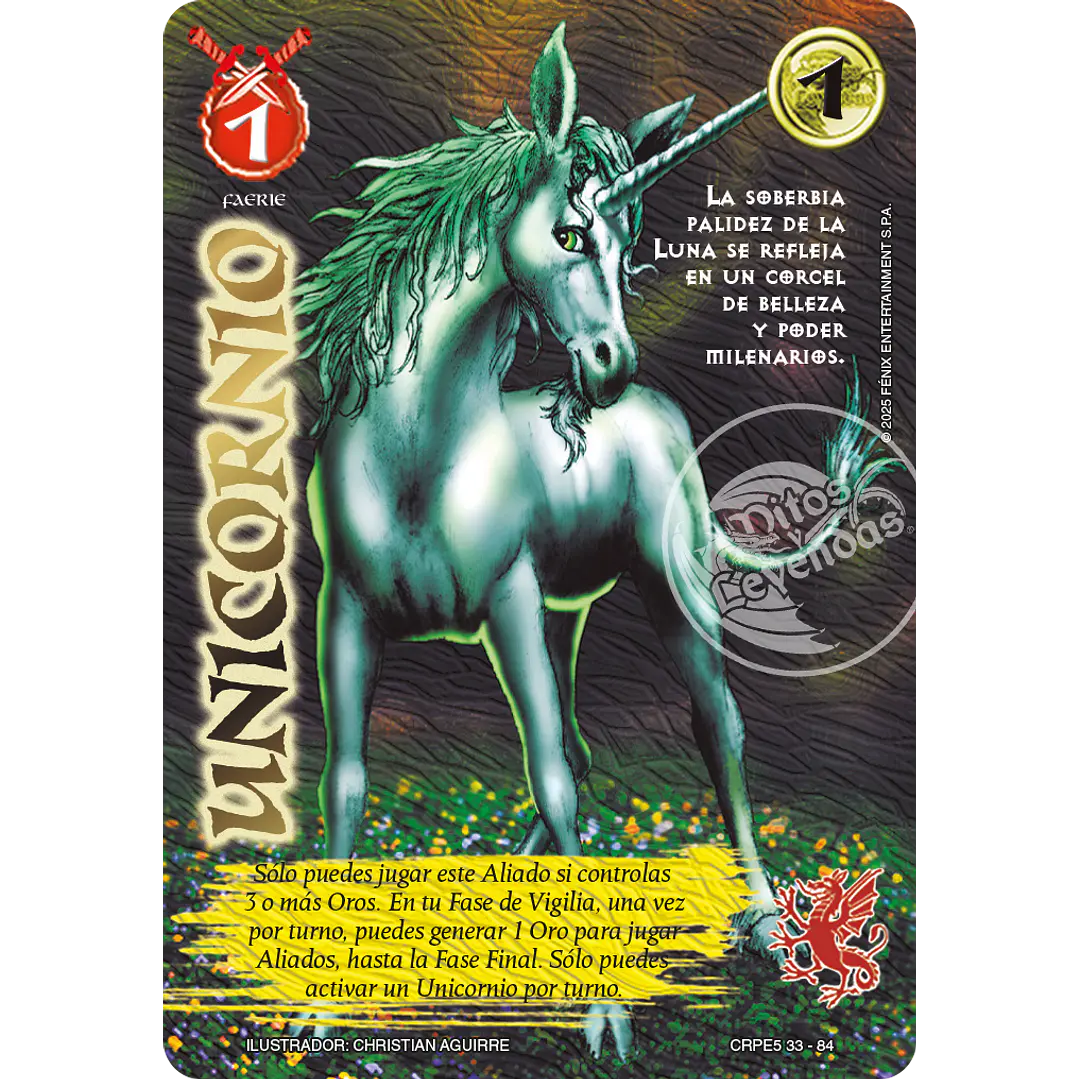 UNICORNIO - COLECCION RACIAL PE 2025 - SEGUNDA PARTE 1